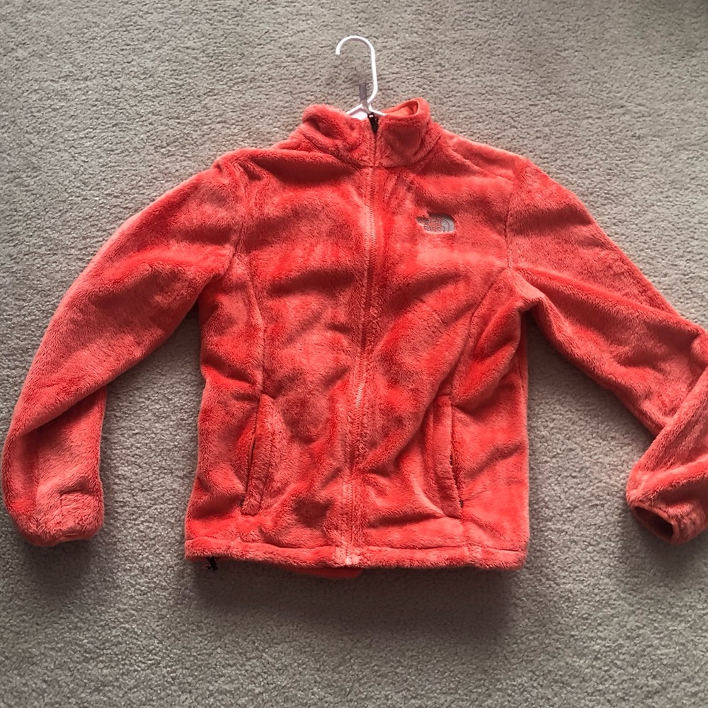Women's Orange Osito North Face Jacket